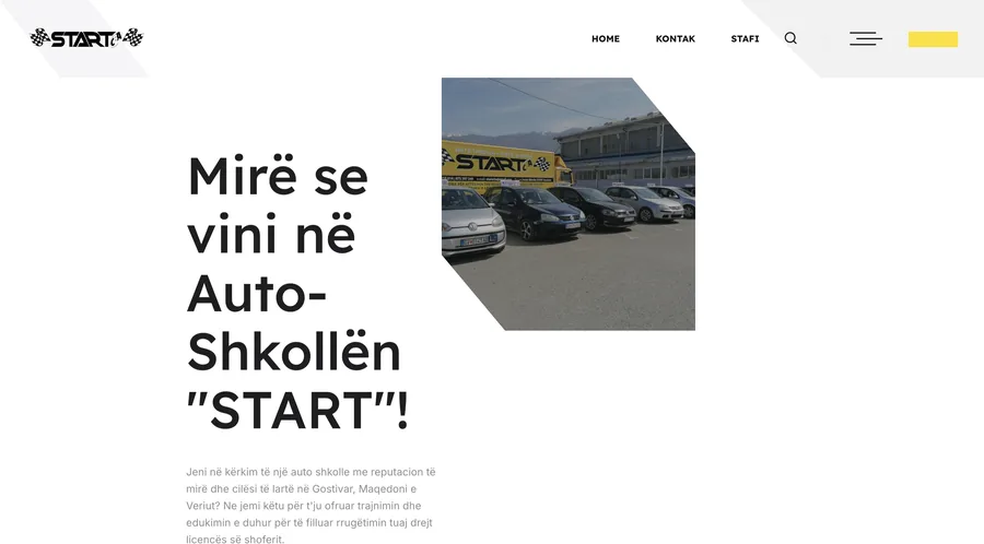 Website I built for autoshkollastart.com