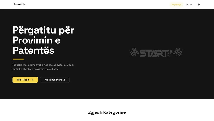 Website I built for test-start.com